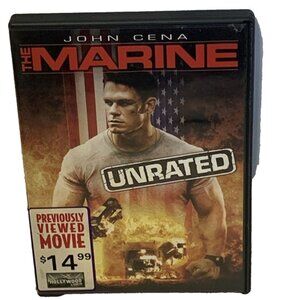 The Marine (DVD, 2006) WWE Widescreen  Unrated John Cena, Ted DiBiase, Jr.
